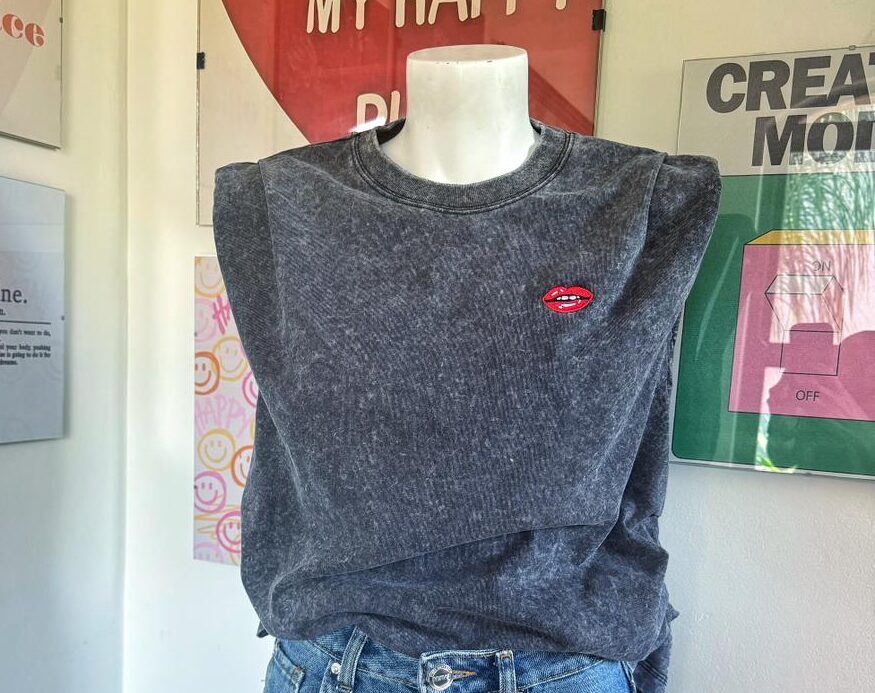 Stone wash tee